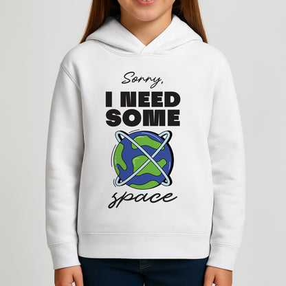 Cartoon I Need Some Space Girls Hoodie