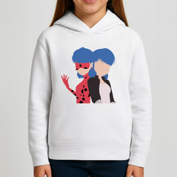 Marinette And Ladybug Kids Hoodie