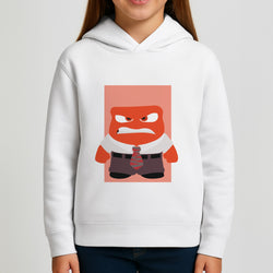 Anger - Inside Out Girls Hoodie