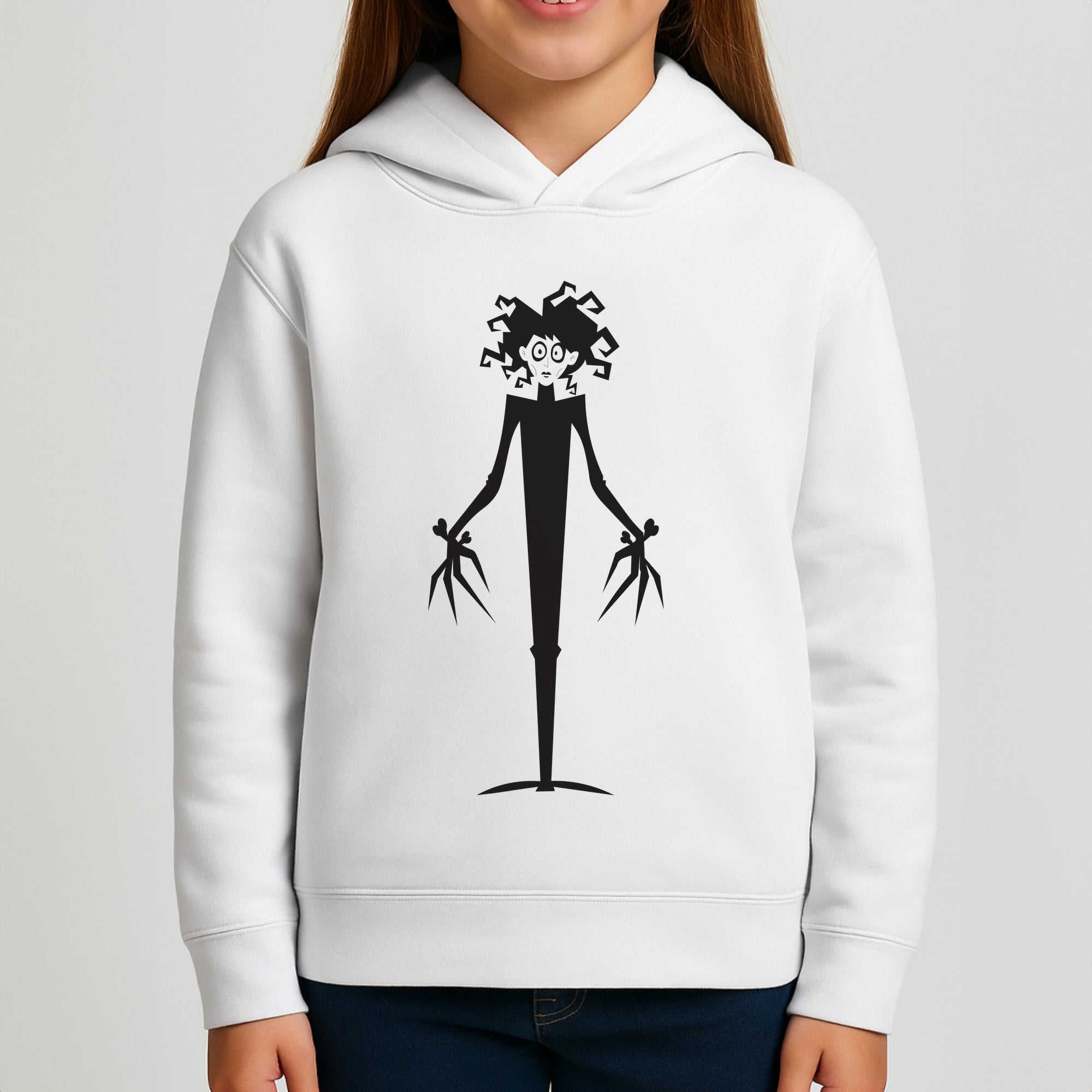 Cartoon - Scissorhands Girls Hoodie