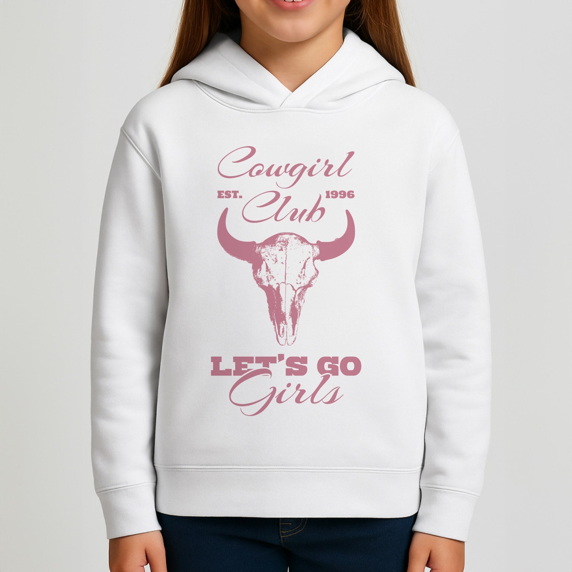 Cowgirl Club Girls Hoodie