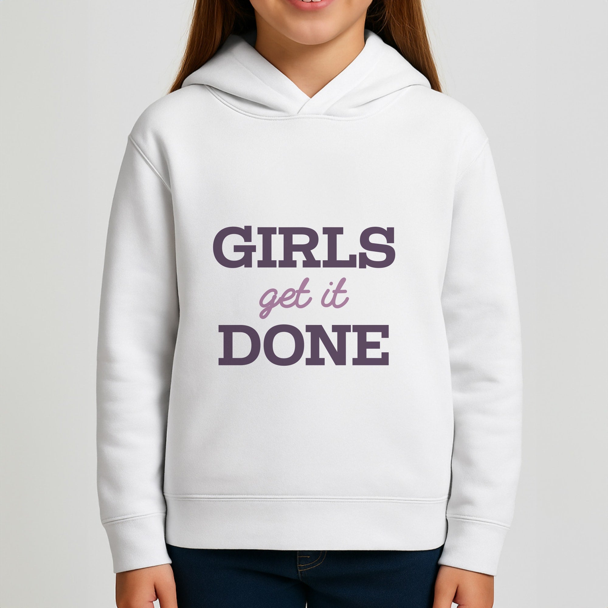 Girls Get It Done  Girls Hoodie