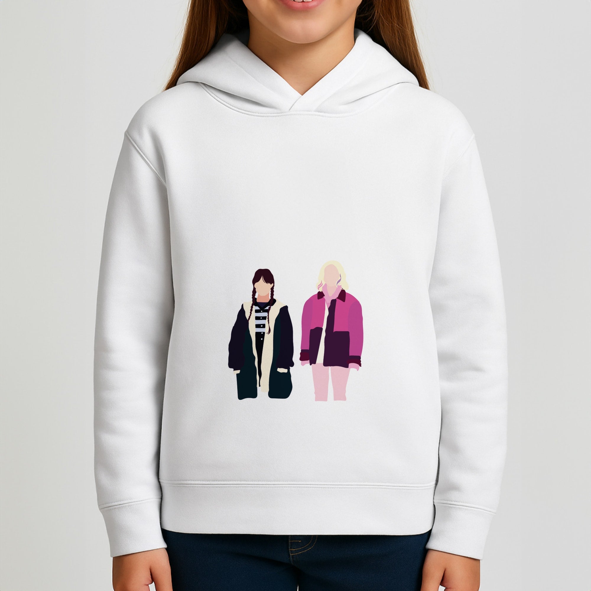 Sinclair And Wednesday Girls Hoodie