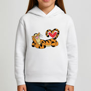 Tiger Valentine's Kids Hoodie 3