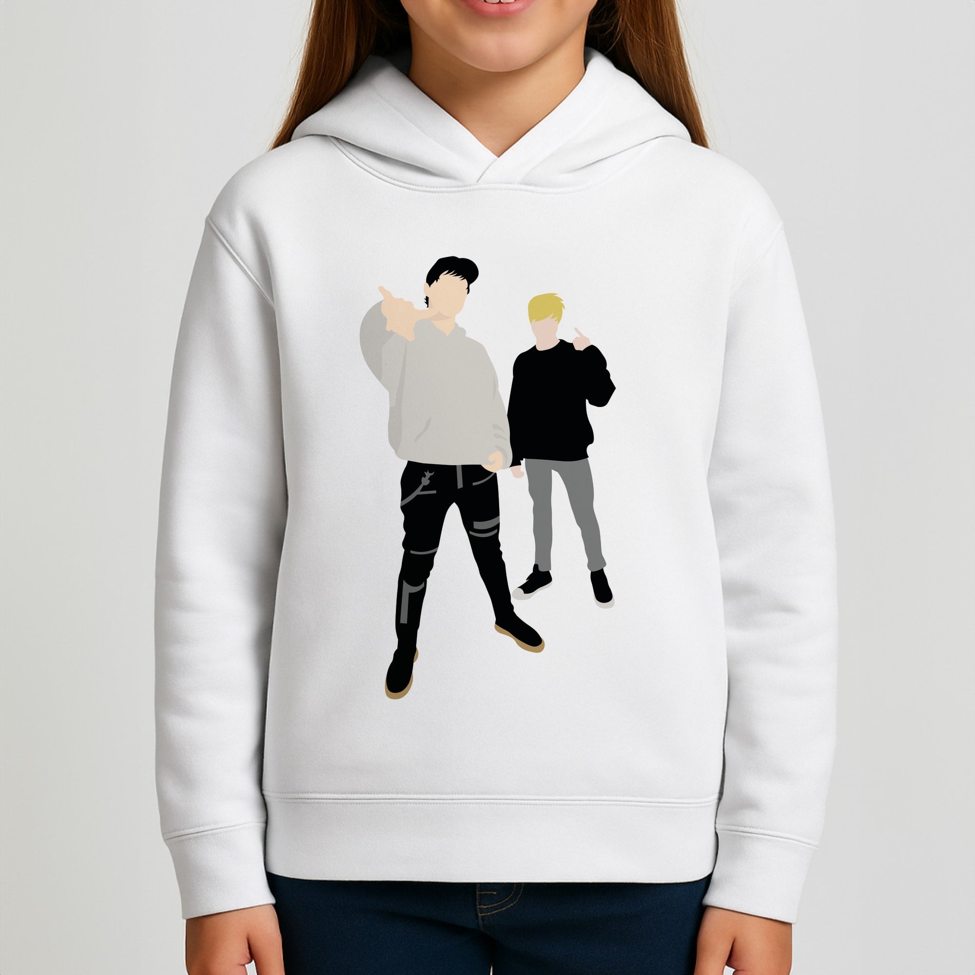 Standing - S & C Girls Hoodie