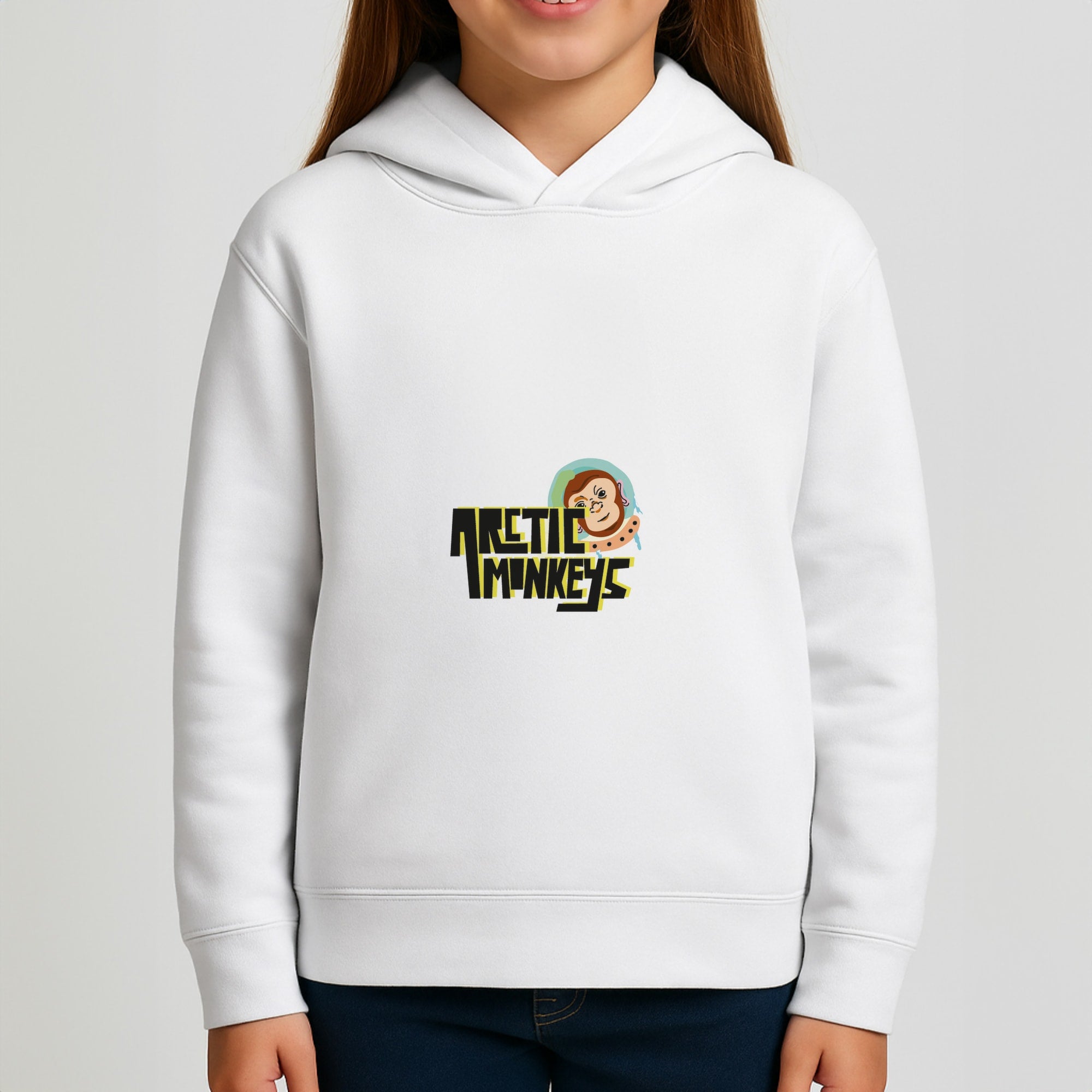 Space Monkey Girls Hoodie