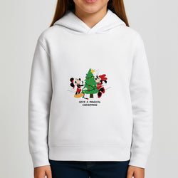 Festive Fairytale Mice - Christmas Girls Hoodie