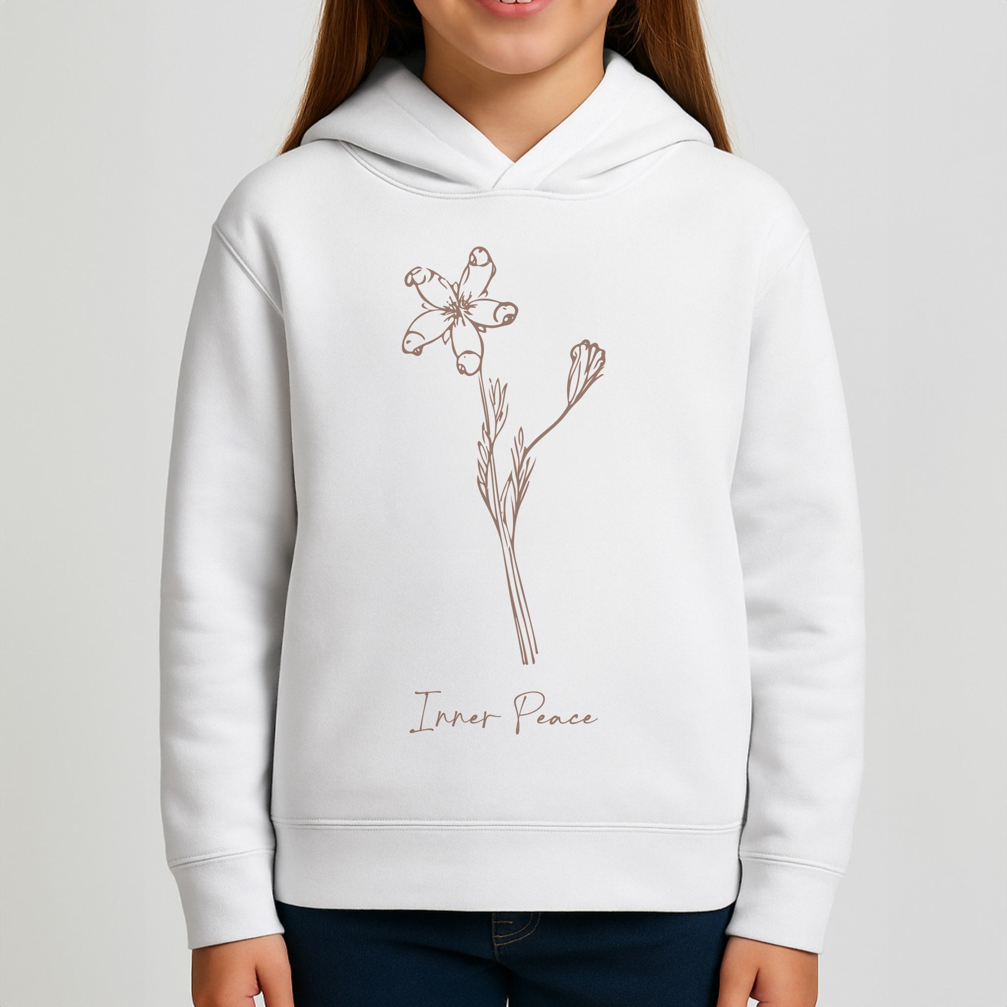 Inner Peace  Girls Hoodie