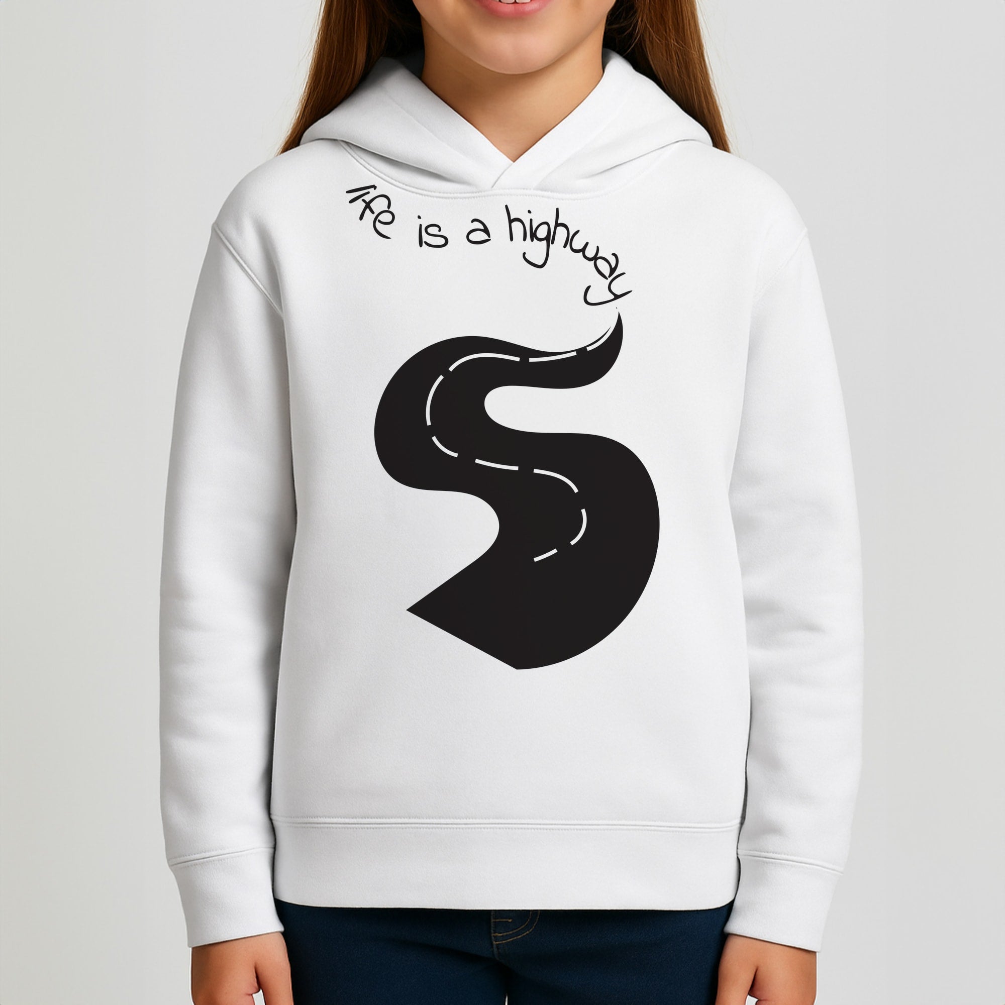 Life Is A Highway - Cars Kids Hoodie