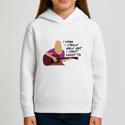 I Wish I Could Help But I Don't Want To Kids Hoodie