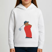 Tiger - Golf Kids Hoodie 3