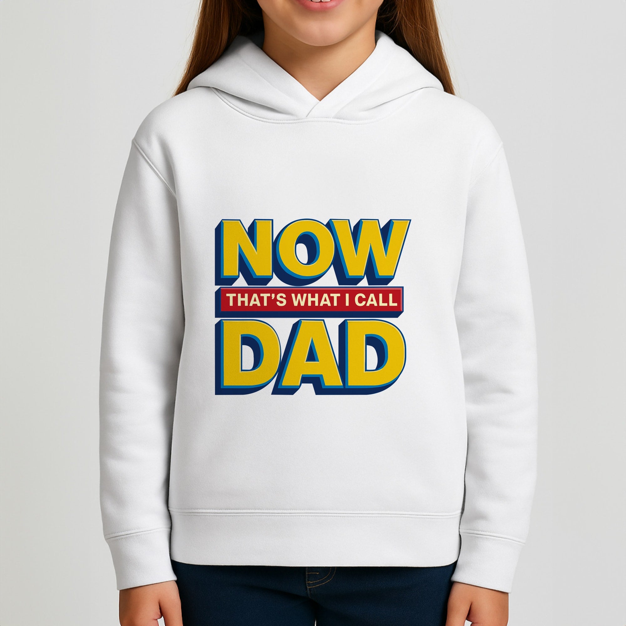 Now That's What I Call Dad - Father's Day Girls Hoodie