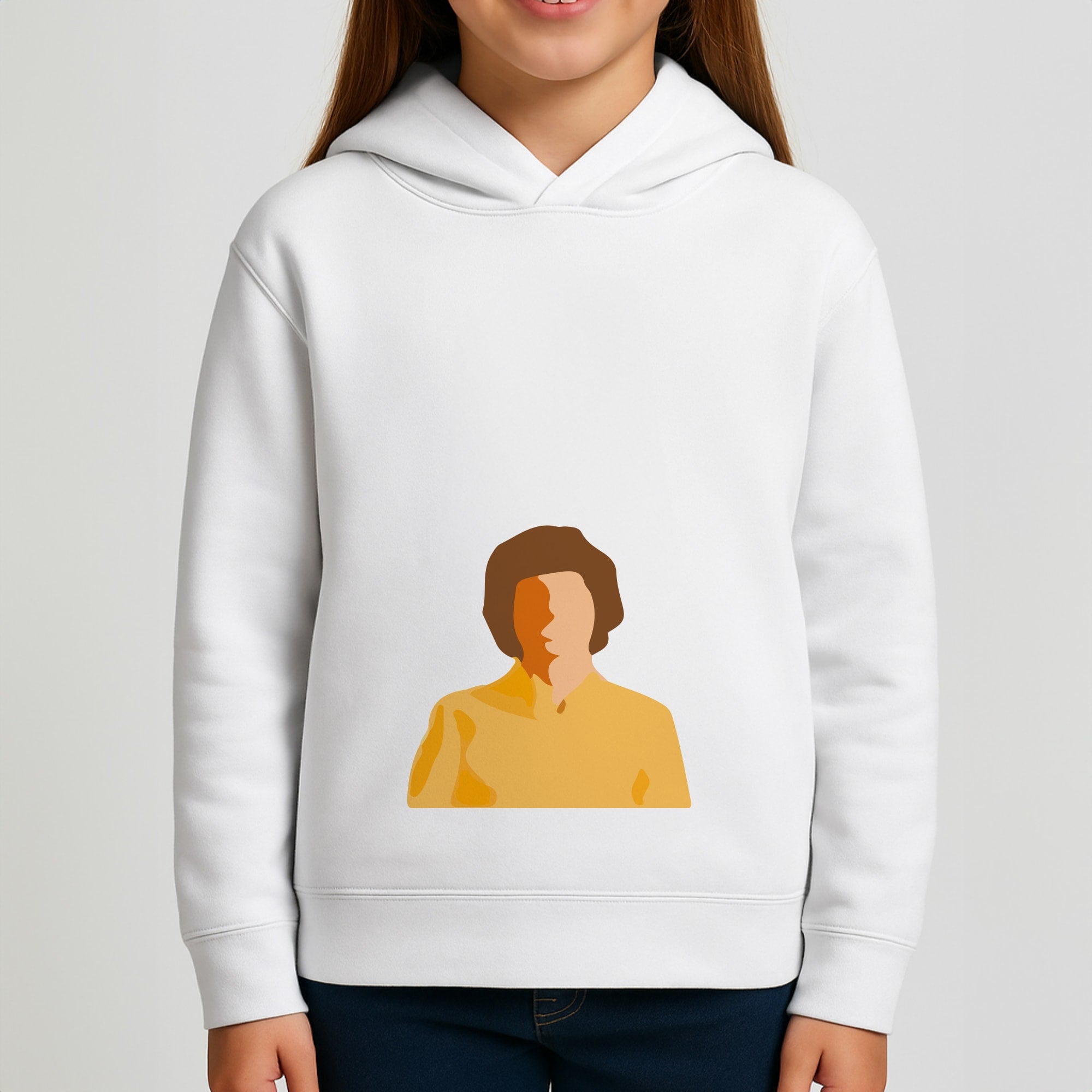 Faceless Mike - Stranger Things Girls Hoodie