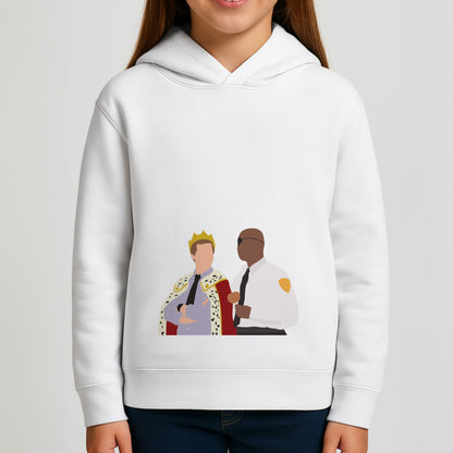 Jake and Holt B99 - Halloween Specials Girls Hoodie