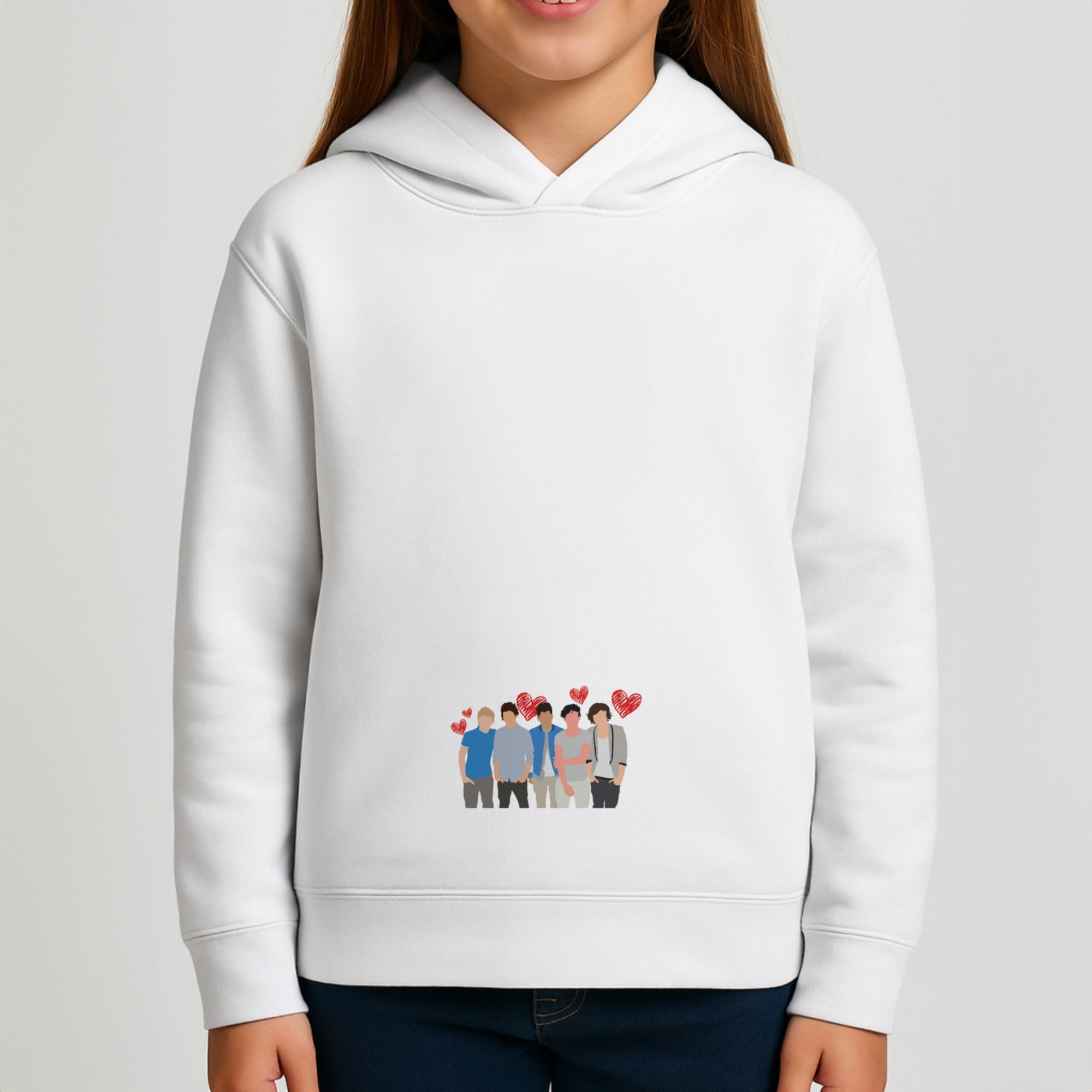 Love Band Girls Hoodie