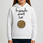 Friends Don't Lie Waffle Kids Hoodie 3