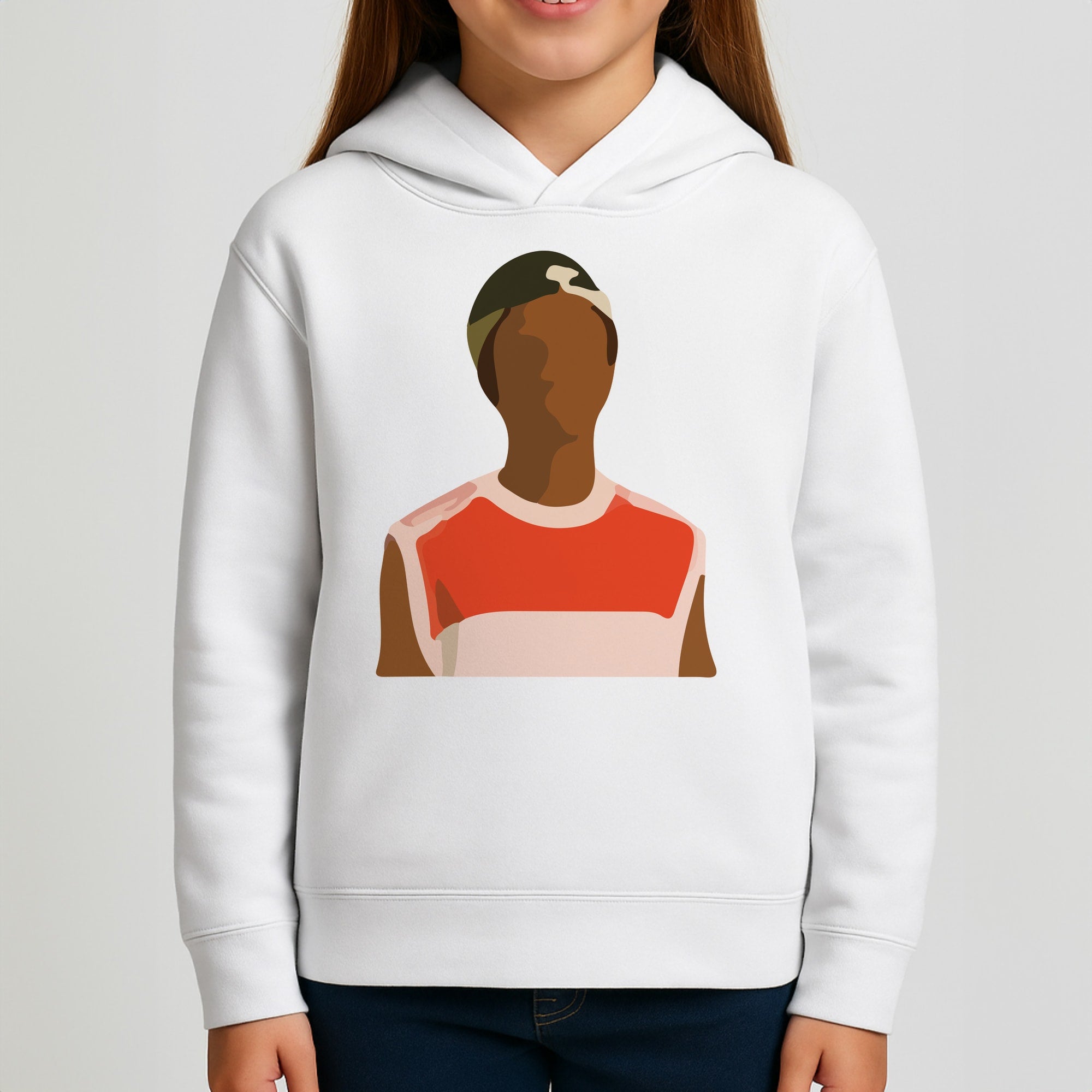 Faceless Lucas - Stranger Things Kids Hoodie