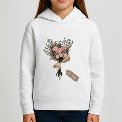Mum Bouquet - Mother's Day Girls Hoodie