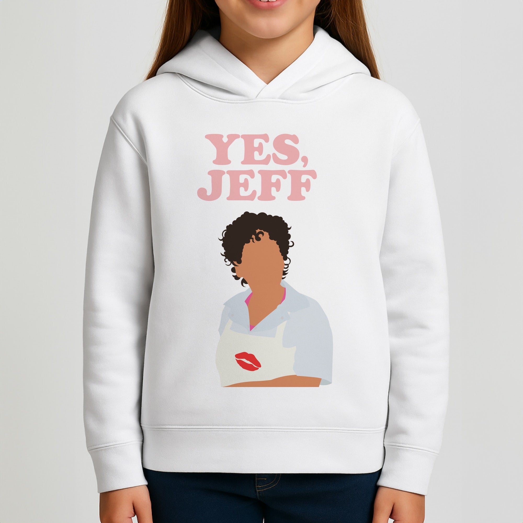 Yes Jeff Girls Hoodie