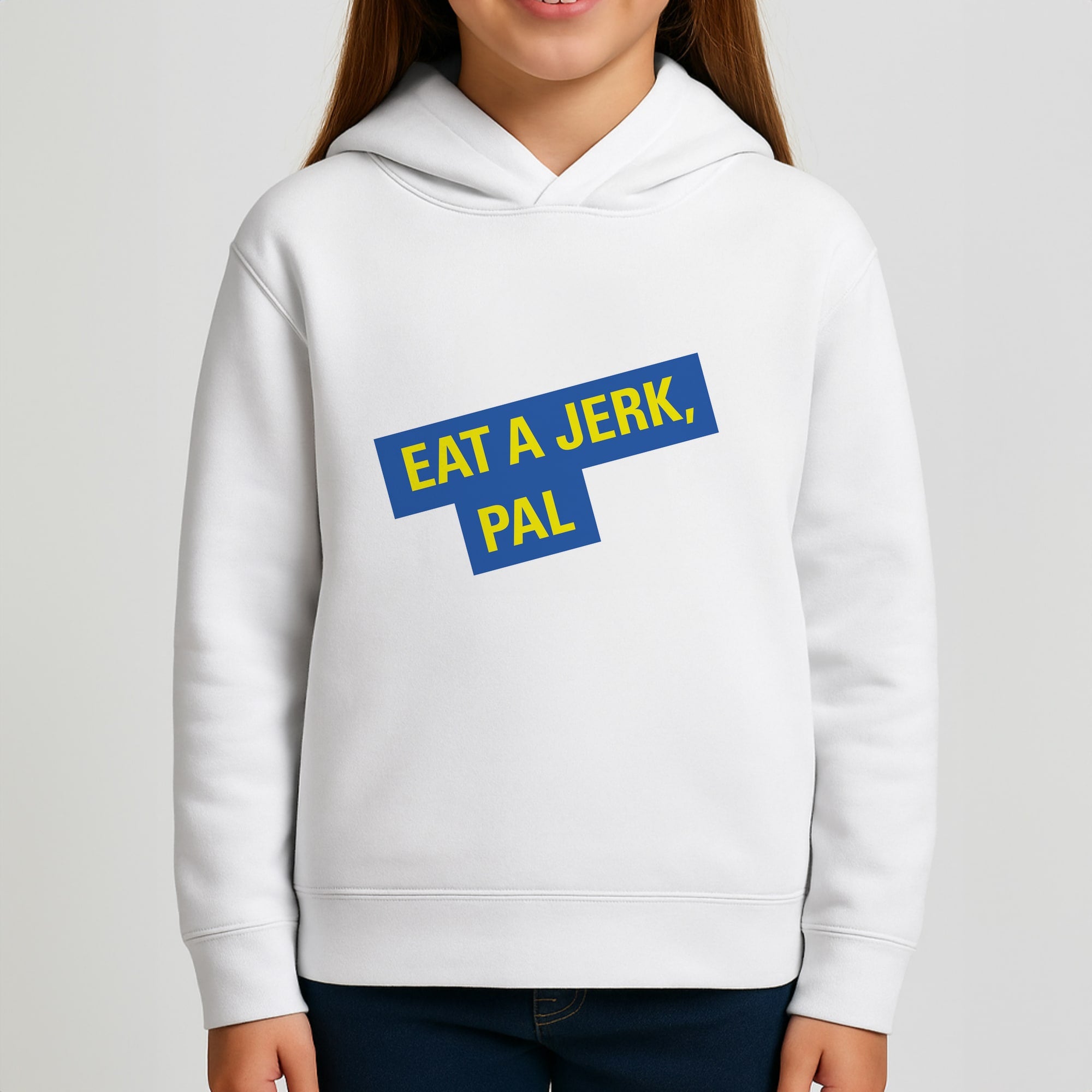 Eat A jerk, Pal - B99 Kids Hoodie