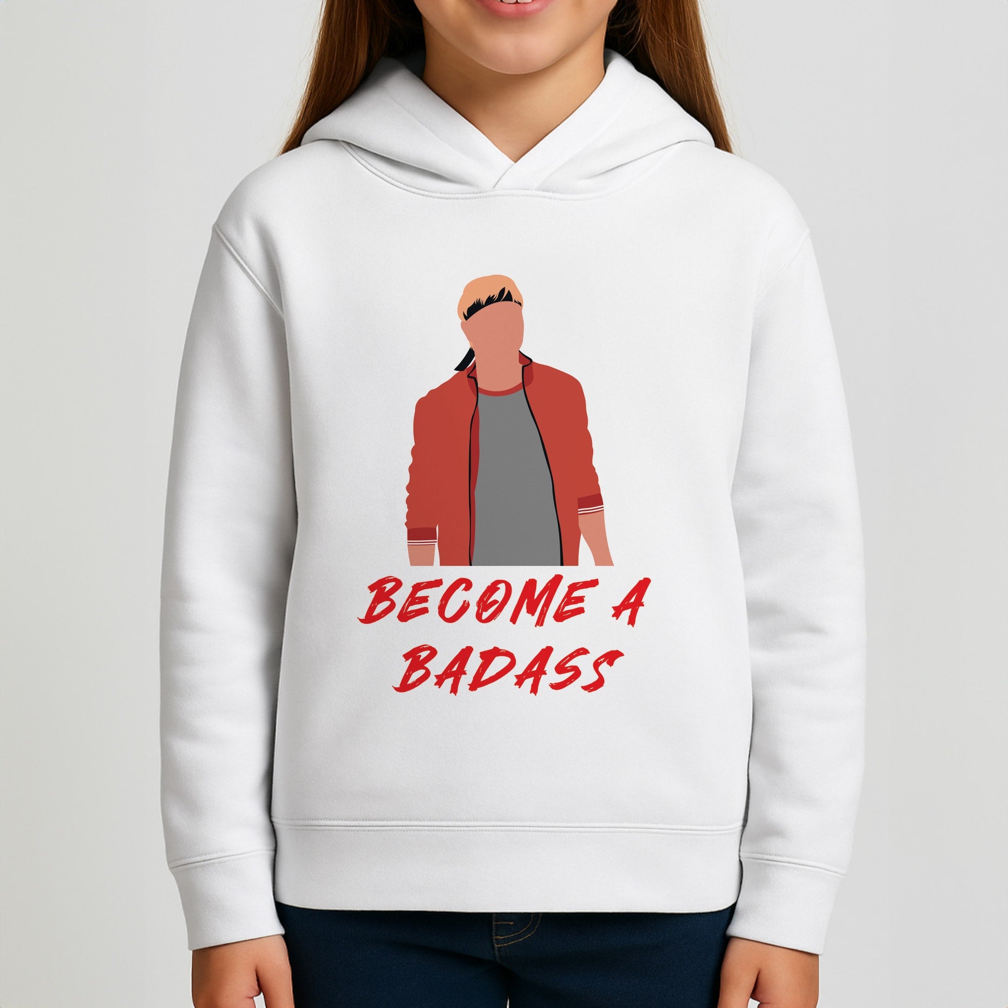Become A Badass Girls Hoodie