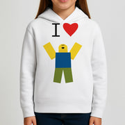 I love Blox Gaming Kids Hoodie 3