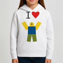 I love Blox Gaming Kids Hoodie