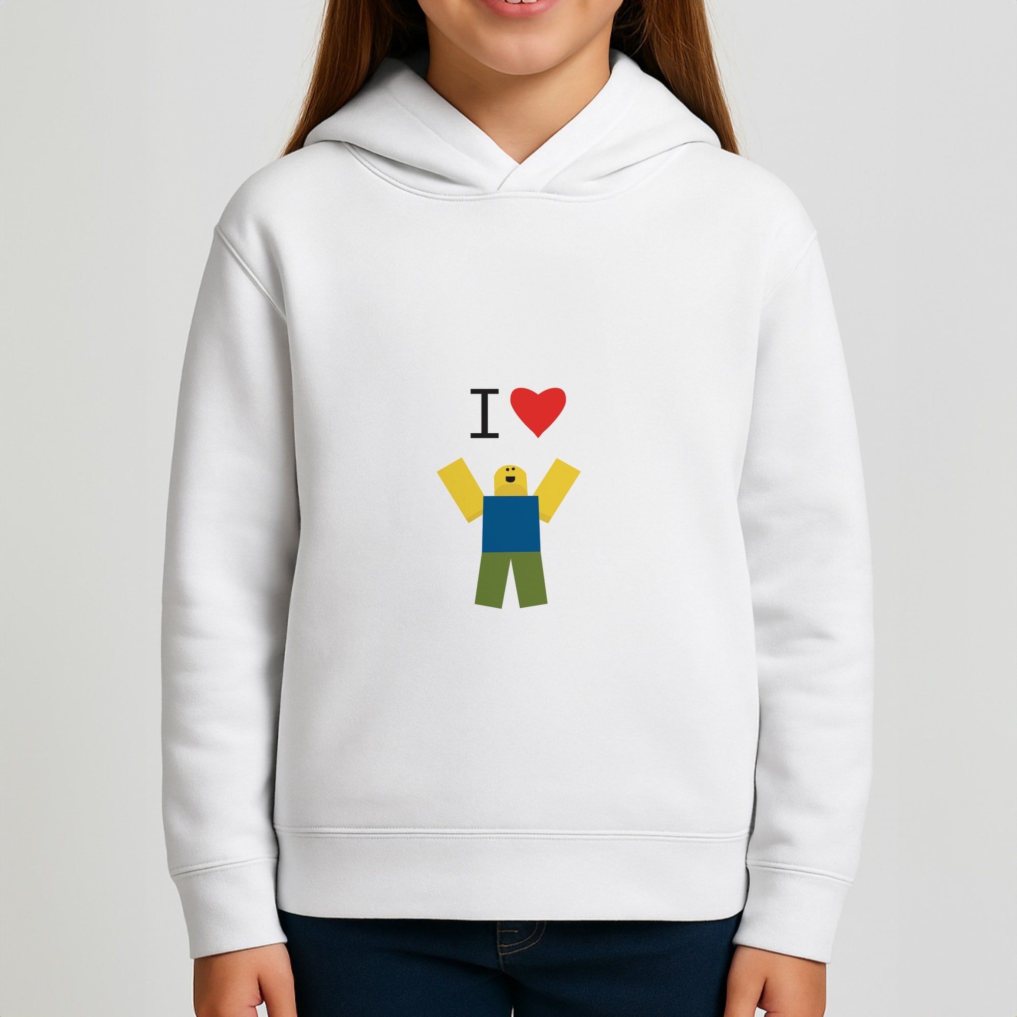 I love Blox Gaming Girls Hoodie
