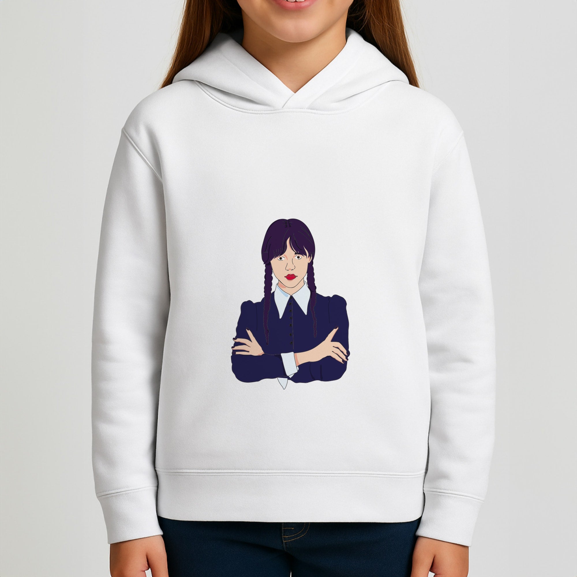 Wednesday Addams Wednesday Girls Hoodie