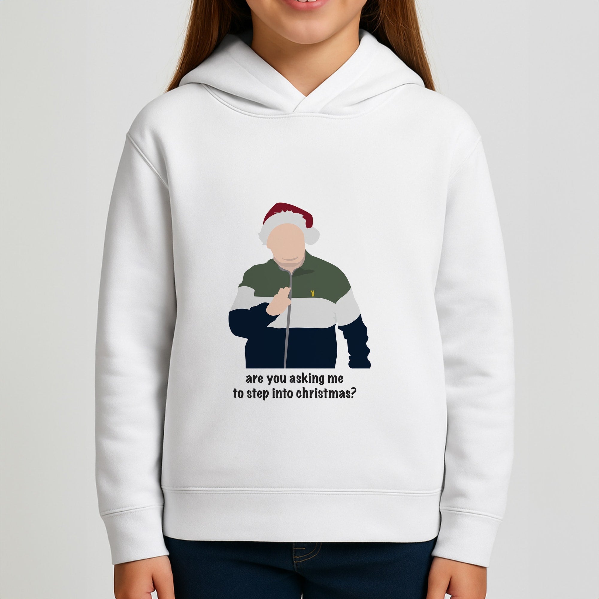Are You Asking Me To Step Into Christmas - Gavin And Stacey Girls Hoodie