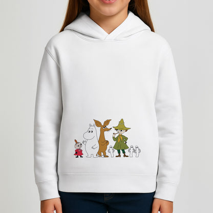 Moom Characters Girls Hoodie