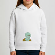 Muscly Squidward Kids Hoodie 3