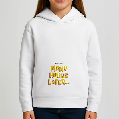 Many Hours Later Girls Hoodie