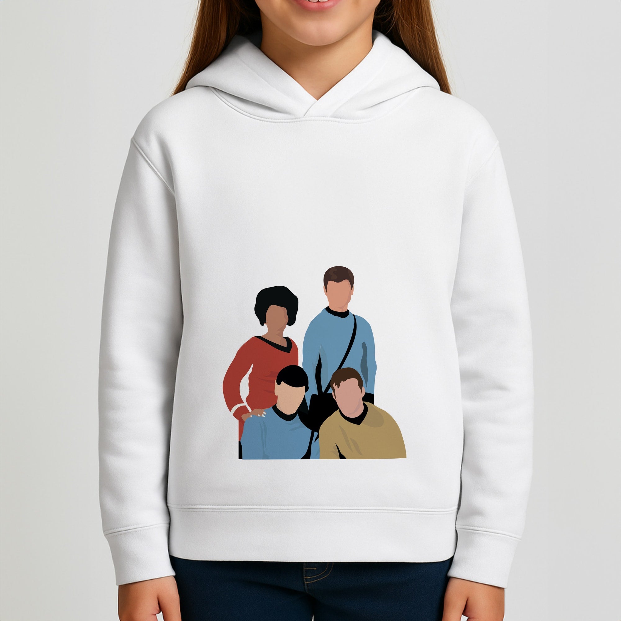 Characters Girls Hoodie