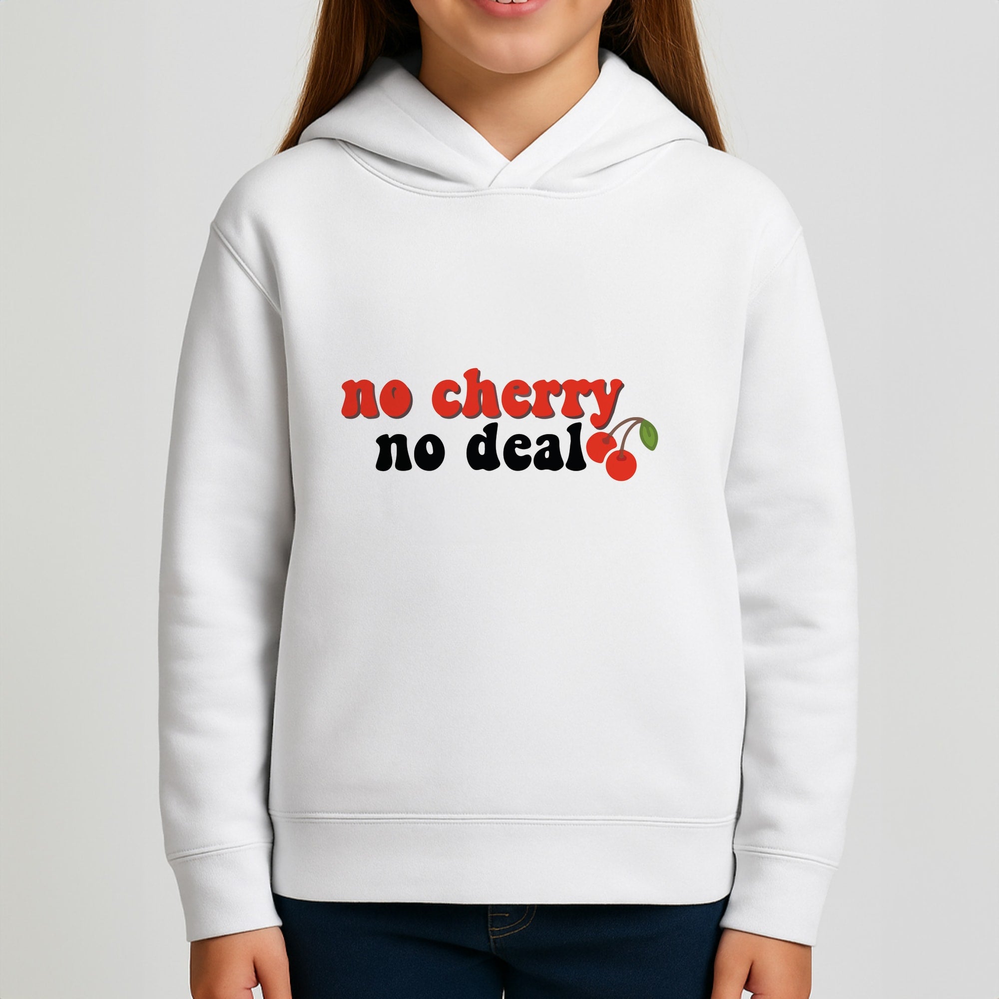 No Cherry No Deal Kids Hoodie