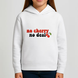 No Cherry No Deal Kids Hoodie