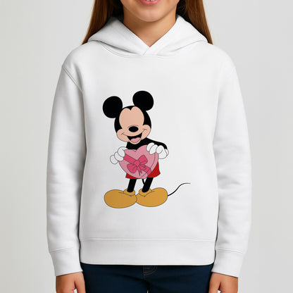 Mickey's Gift Valentine's Girls Hoodie