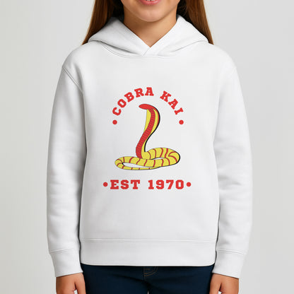 Snake Est 1970 Girls Hoodie