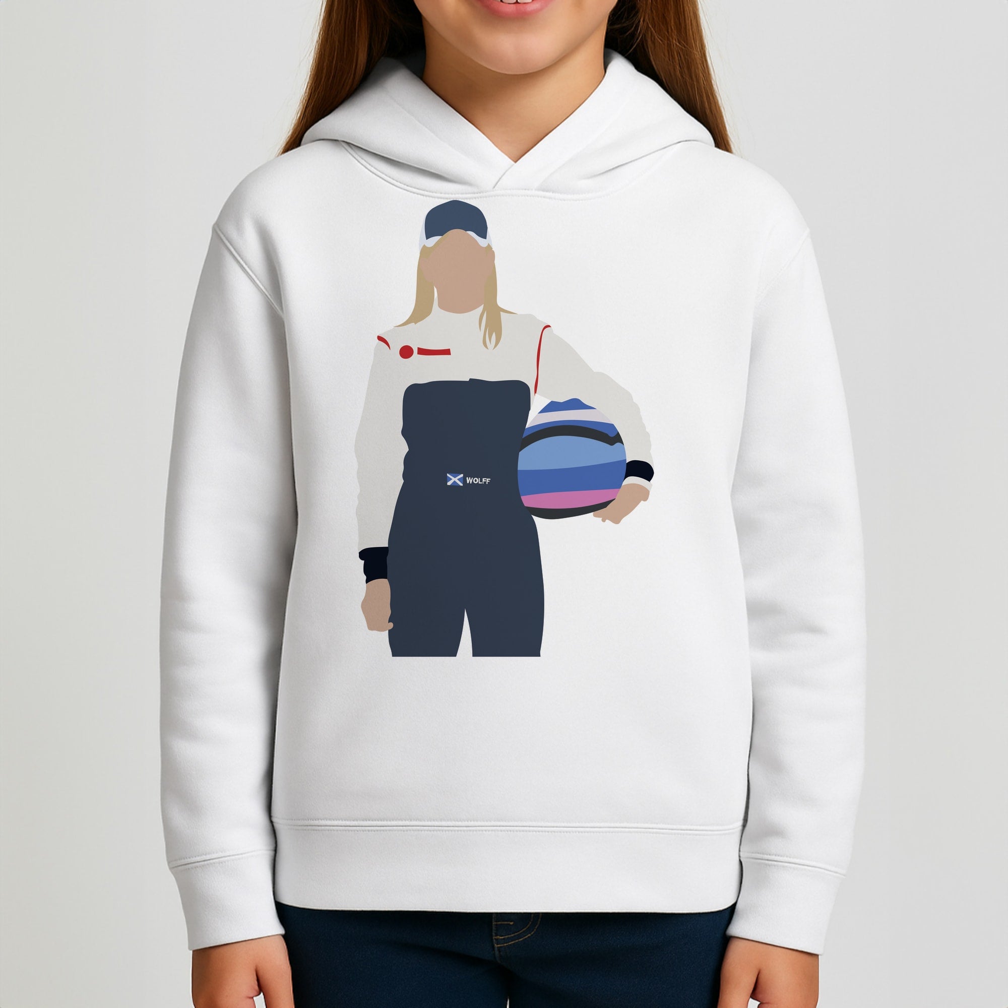 Wolf - F1 Kids Hoodie
