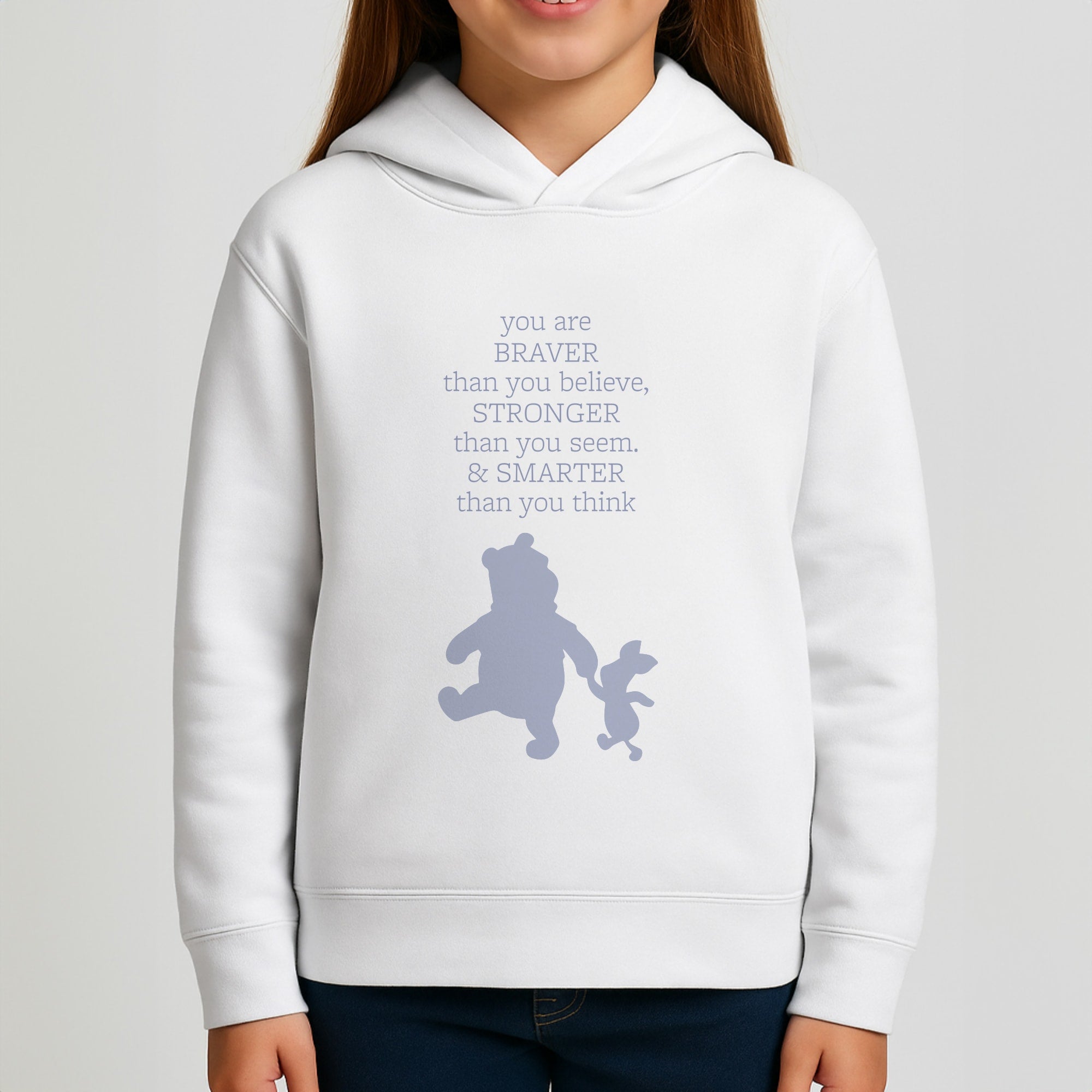 Braver, Stronger, Smarter Girls Hoodie