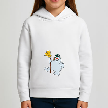 Broom - Snowman Girls Hoodie