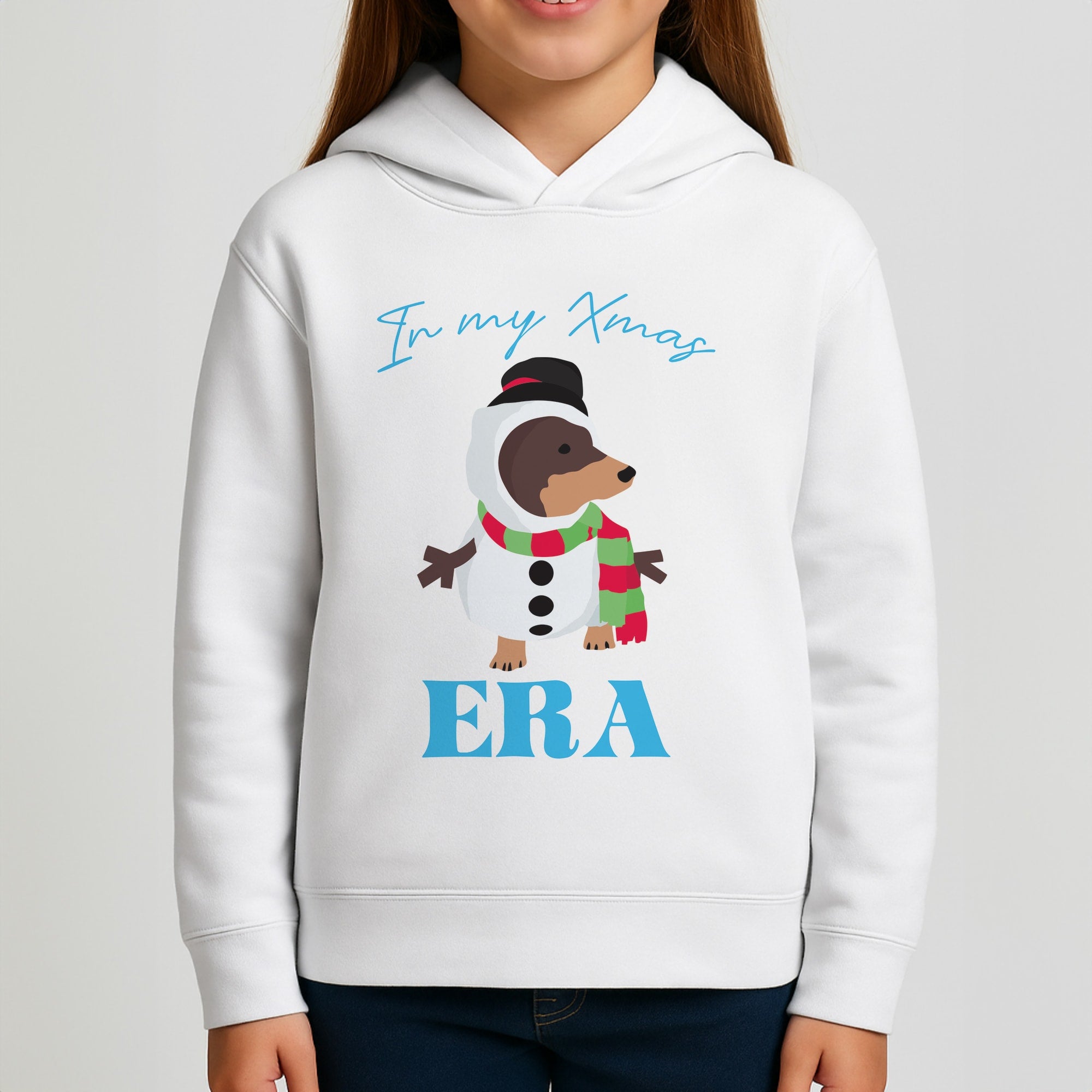 It's My Xmas Era Dog Girls Hoodie