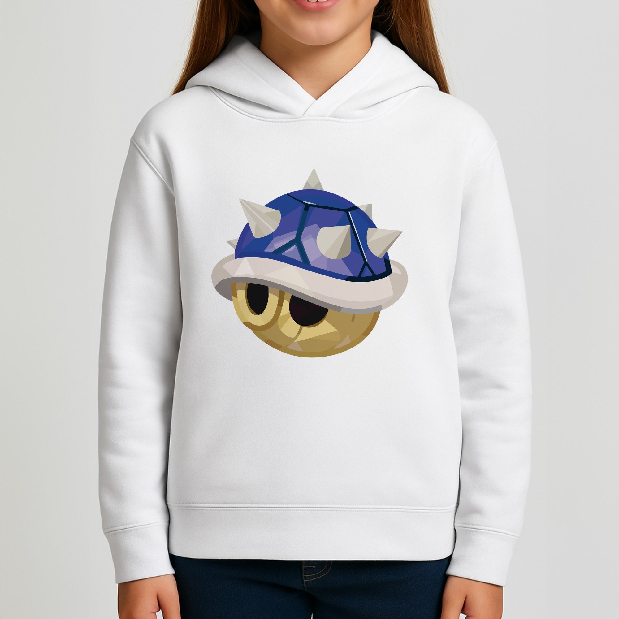 Spiny Shell - Mario Kids Hoodie