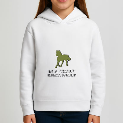 In A Stable Relationship - Horses Girls Hoodie