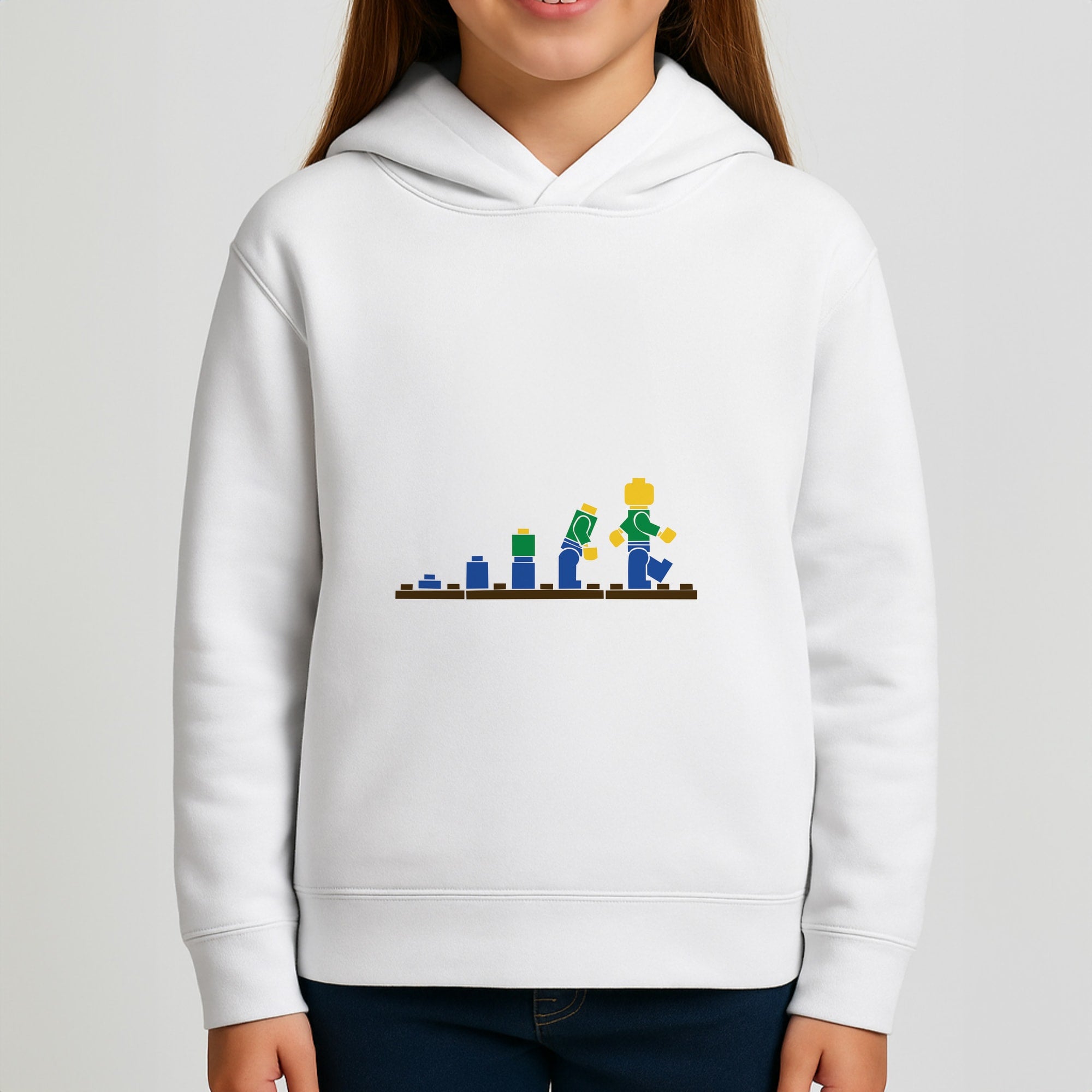 Building - Bricks Girls Hoodie