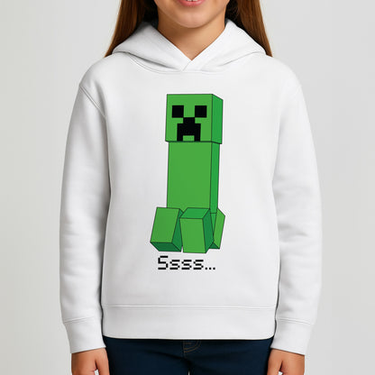 Creeper Standing Girls Hoodie