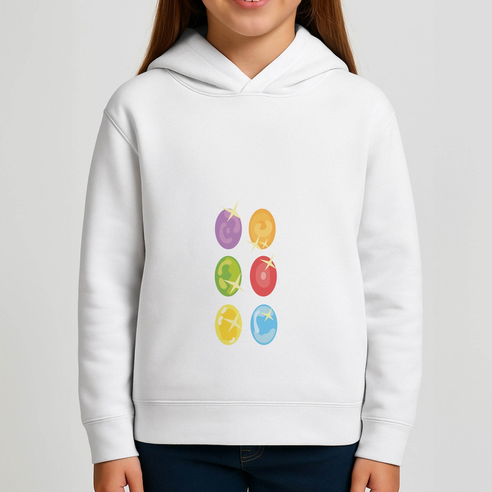 Infinity stones Girls Hoodie
