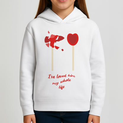 I've Loved Him My Whole Life Girls Hoodie