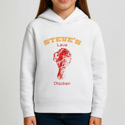 Steve's Lava Chicken Kids Hoodie 3
