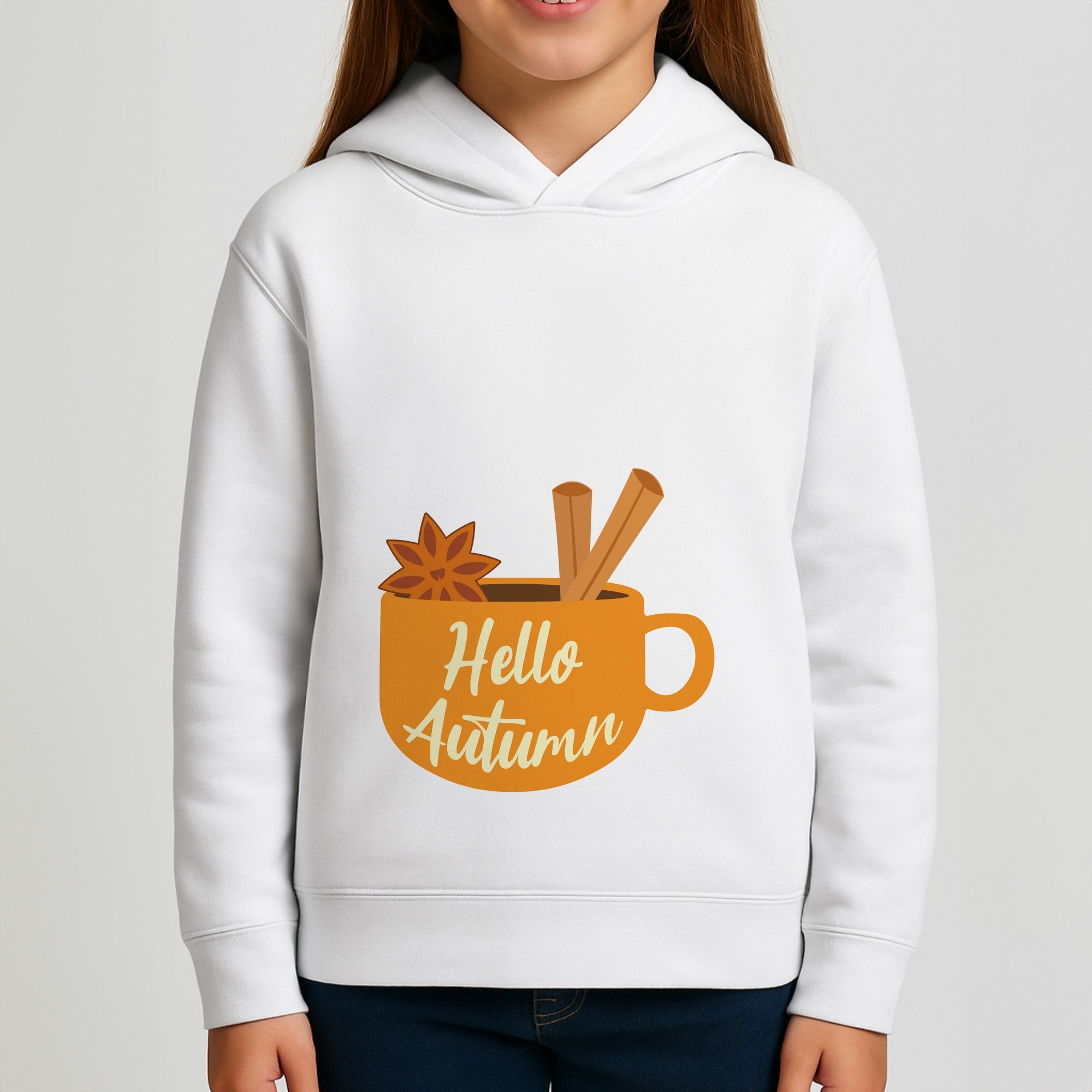 Hello Autumn Girls Hoodie